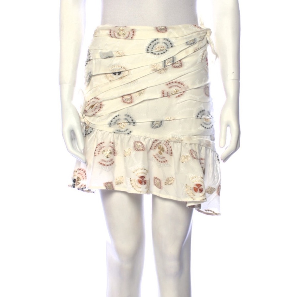 ALC Printed Mini Skirt